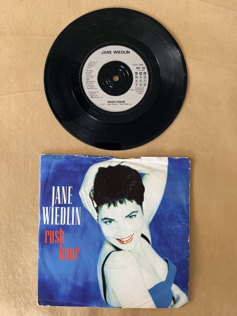 Jane Wiedlin Rush Hour 7-inch Vinyl Single Record
