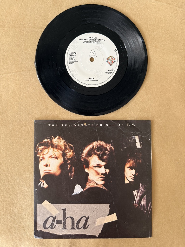 A-Ha The Sun Always Shines On T.V. Vinyl 7-inch Single