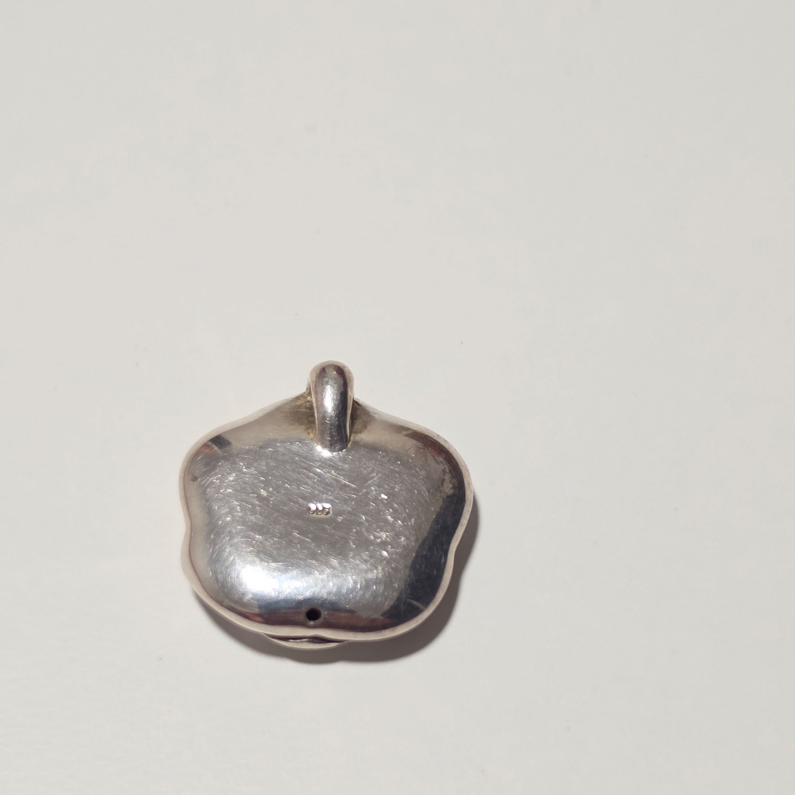 925 Sterling Silver Rose Pendant Silver Flower pendant image 2