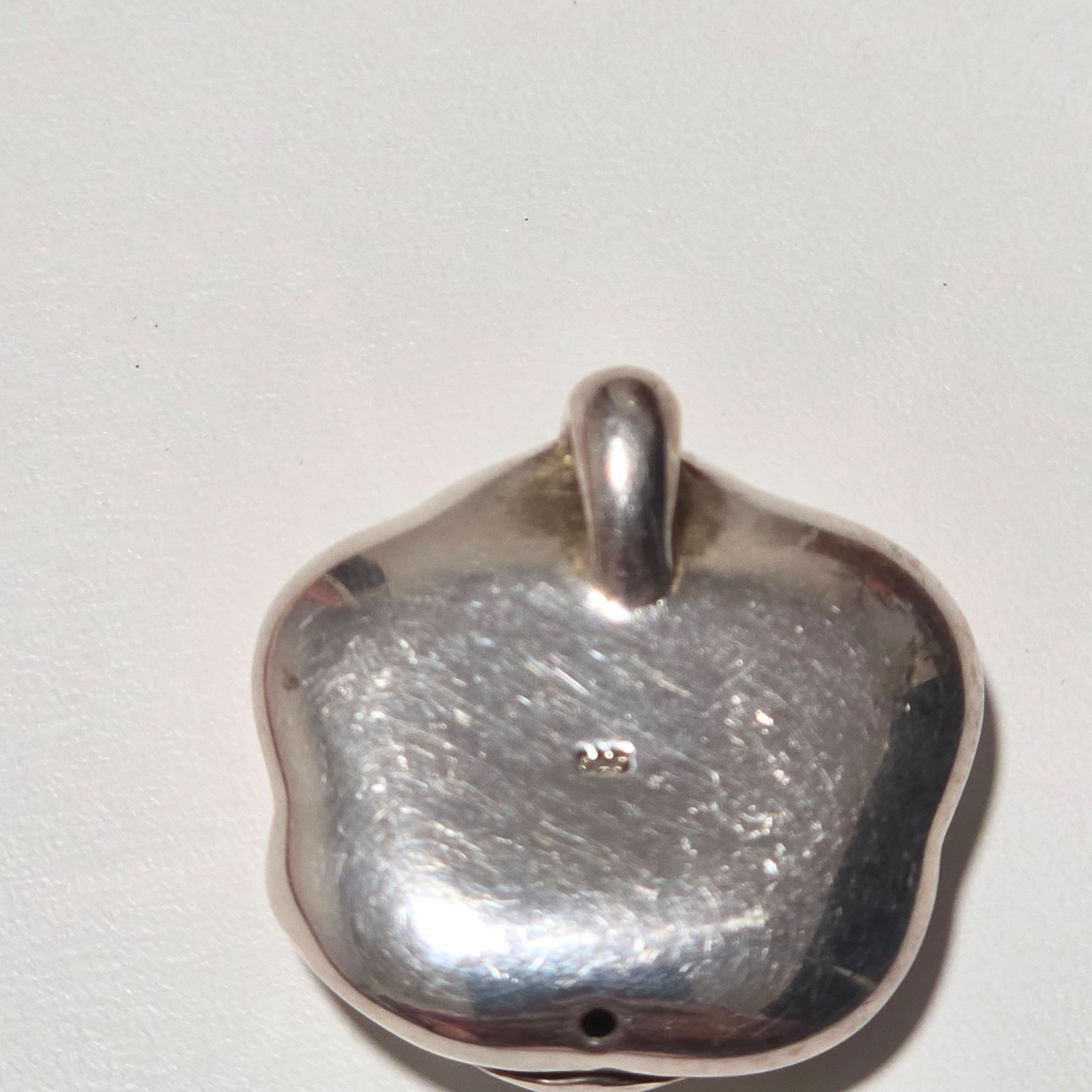 925 Sterling Silver Rose Pendant Silver Flower pendant image 3