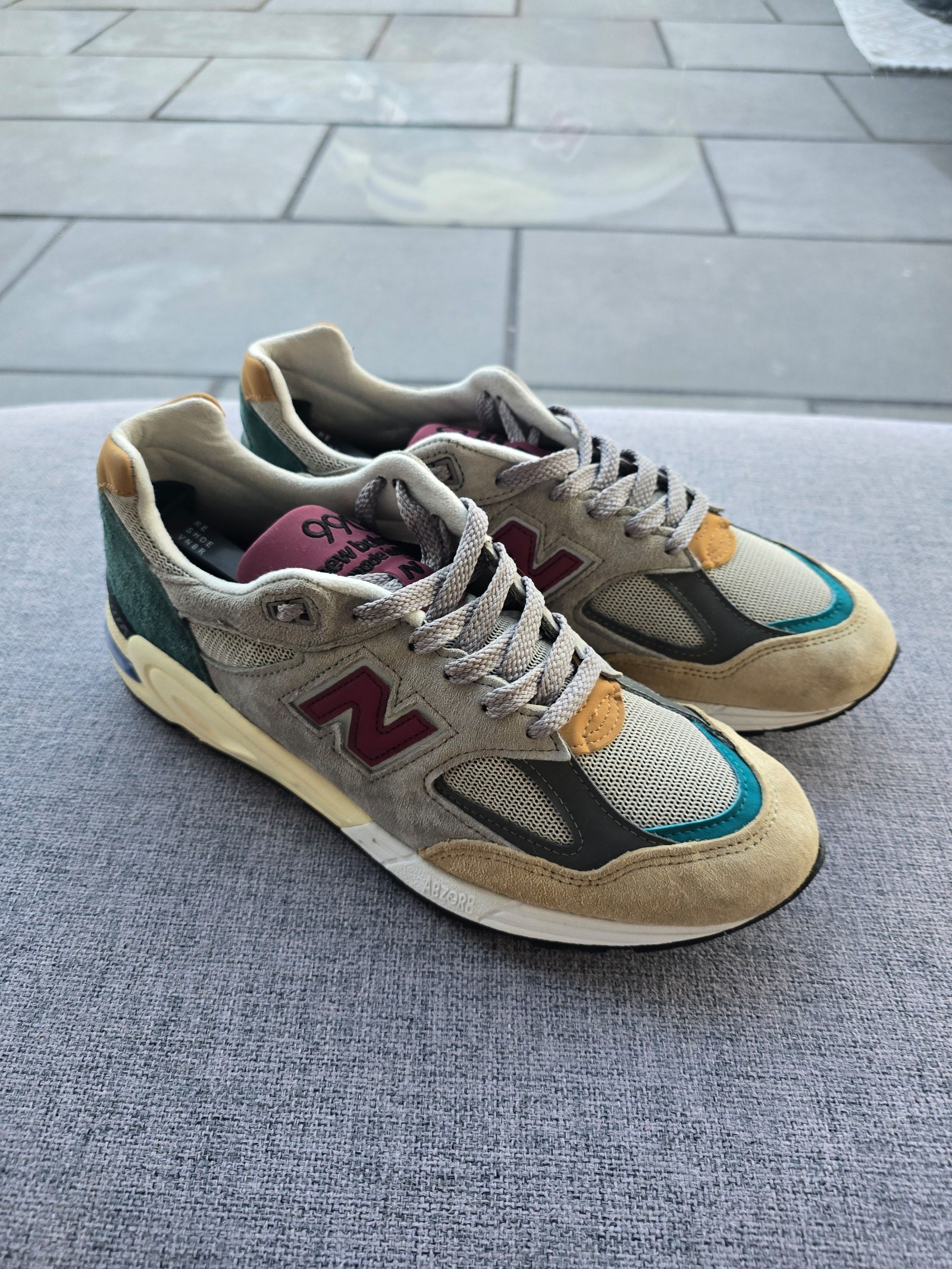 New Balance Multi Suede Mesh 990v2 MiUSA Sneakers UK 9