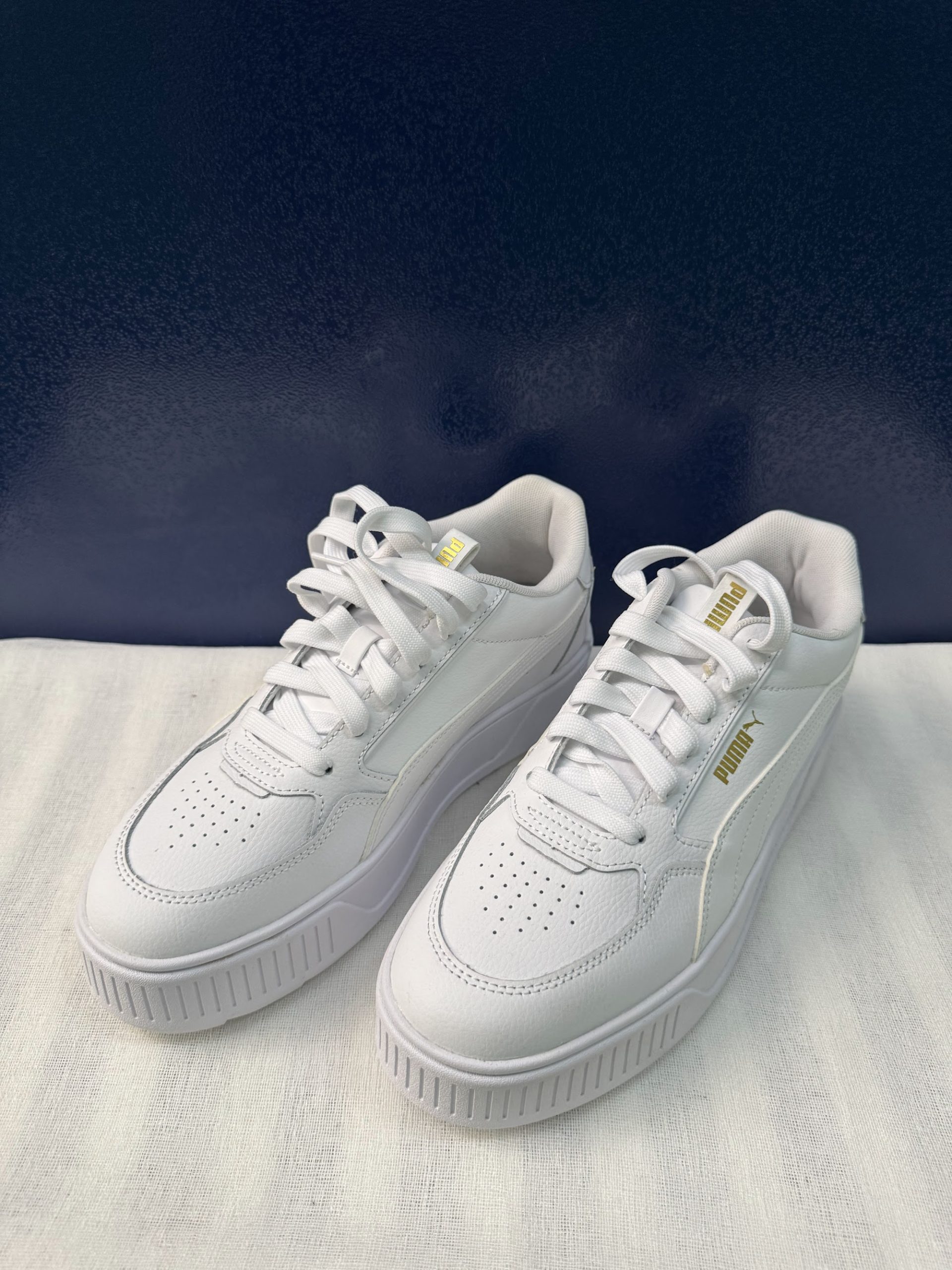 Sneakers plataforma Puma Karmen Rebelle – Blanco, talla 42, como nuevas