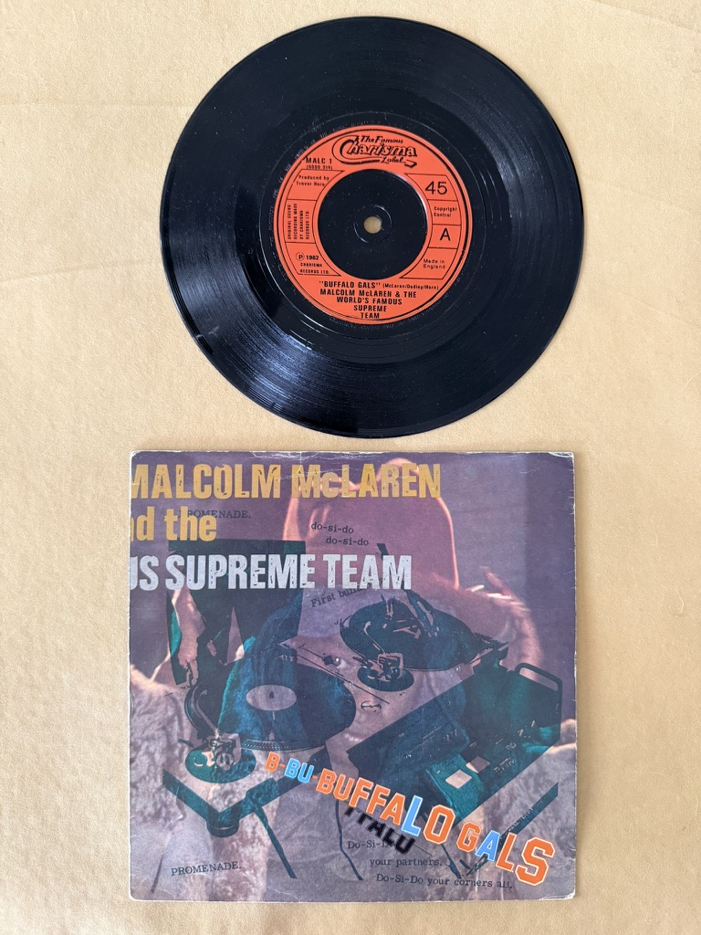 Malcolm McLaren Buffalo Gals 7in Vinyl Single record