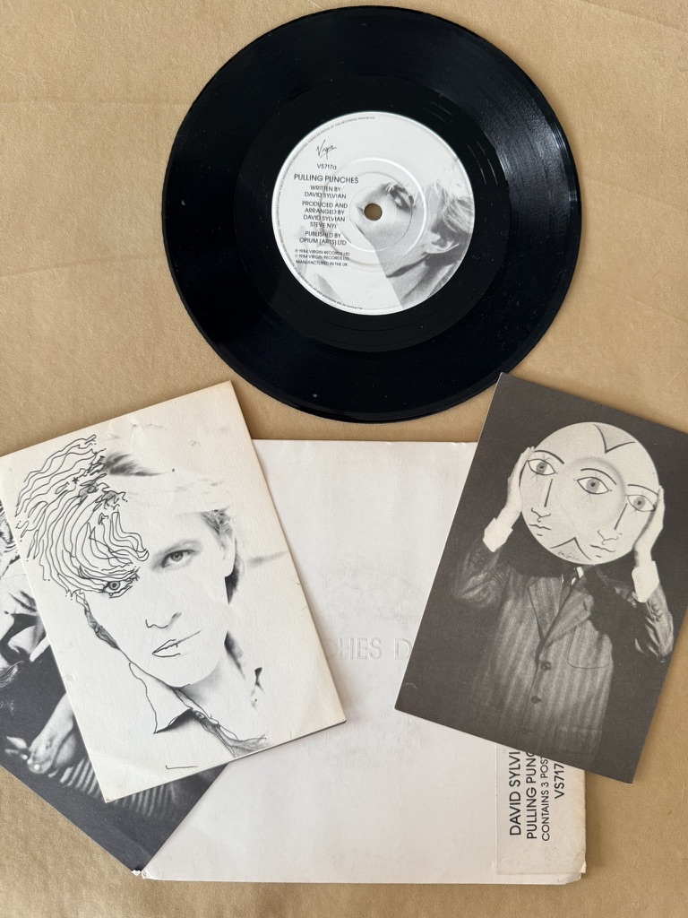 David Sylvian Vinyl Record & Art Prints Pulling Punches 7" single