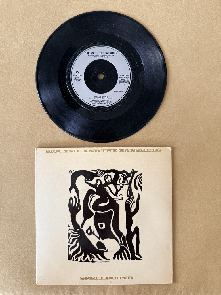 Siouxsie and The Banshees Spellbound & Follow The Sun Vinyl 7in Single Record