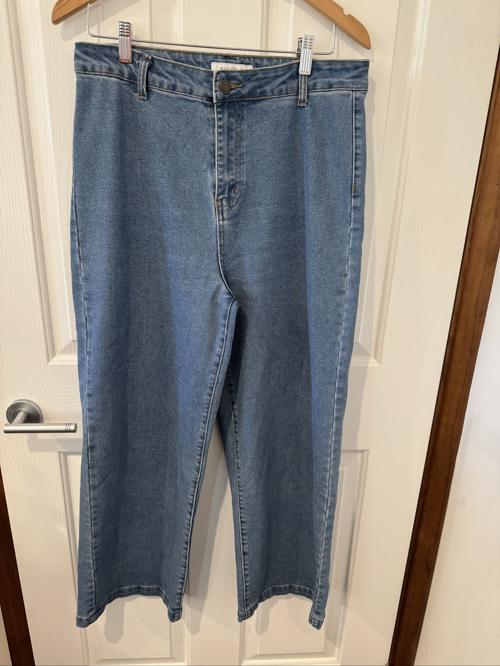Serafina Light Blue Denim Jeans Size 14 Women
