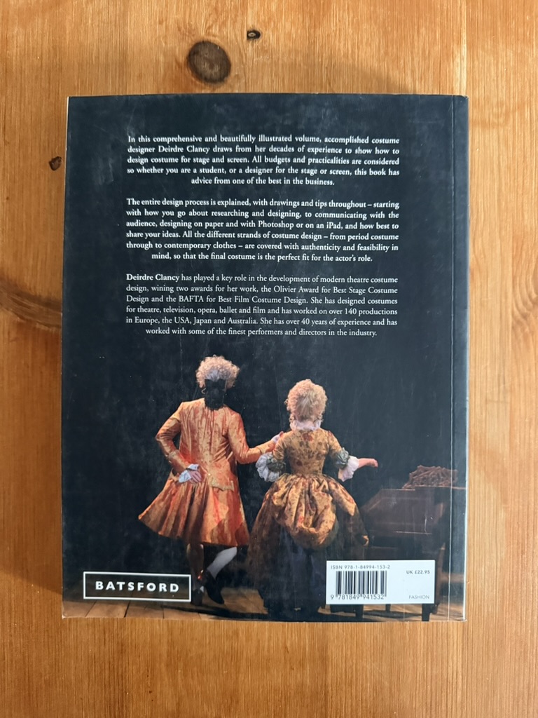 Designing Costume for Stage and Screen by Deirdre Clancy Book image 2