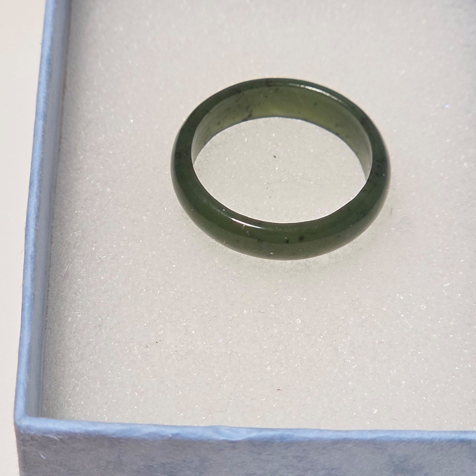 Unbranded Green Jade Ring Size image 3