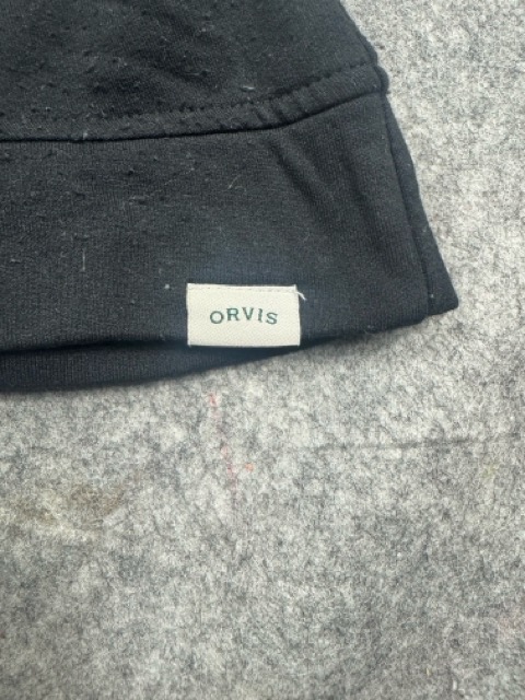 Orvis Black Crew Sweatshirt S/C Small Classic Collection image 3
