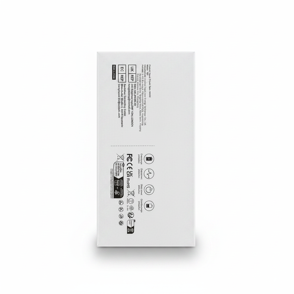 Black 50000mAh Power Bank with Digital Display & USB-C image 7