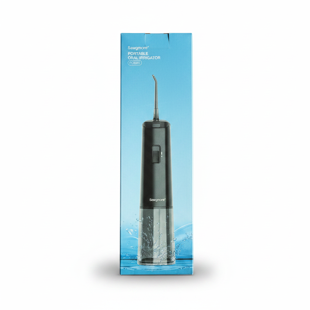 Sawgmore Black Portable Oral Irrigator PC6810 Easy Operation image 3