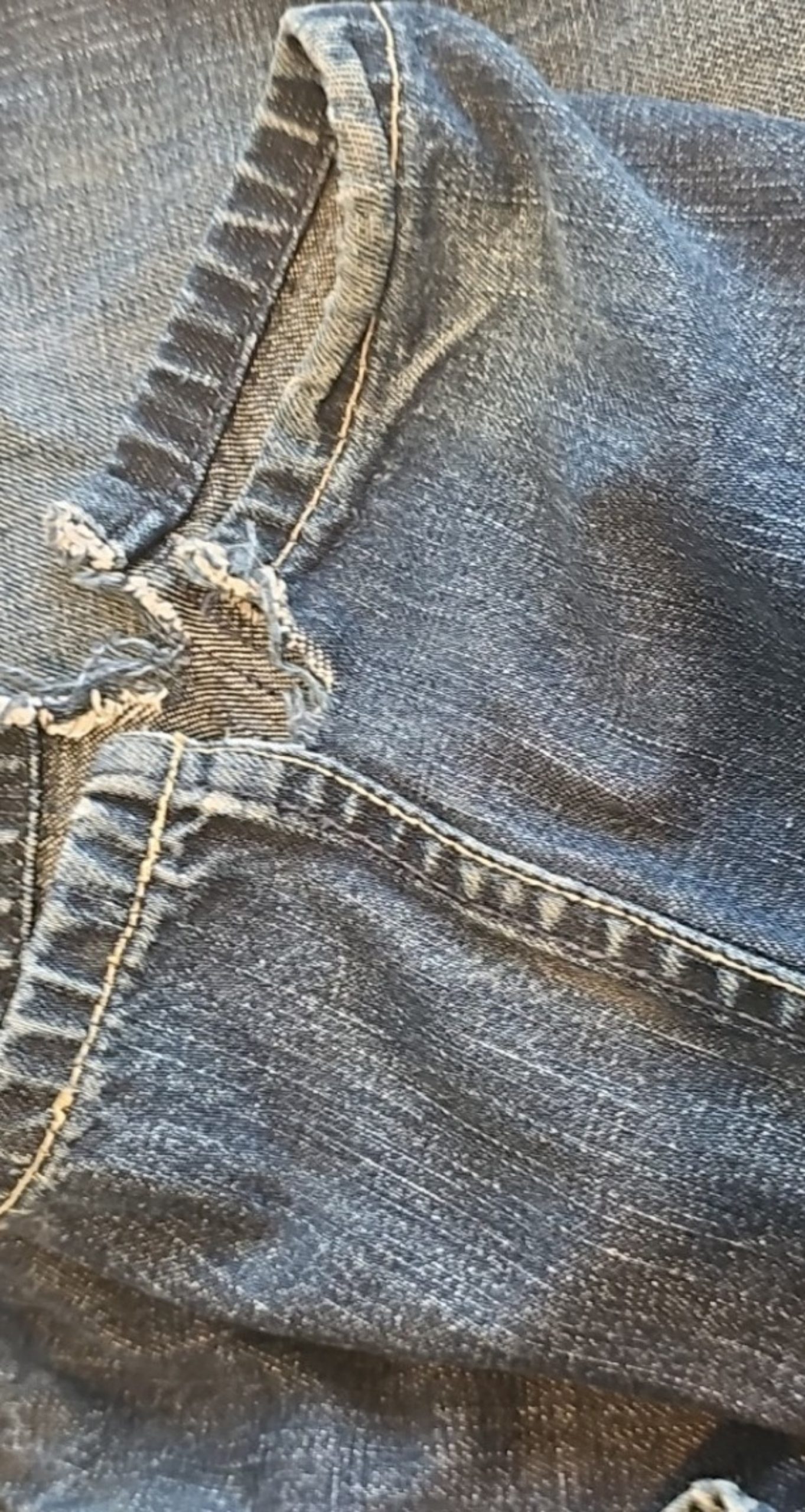 Timberland Blue Denim Jeans Men Size 31 Button Fly image 6