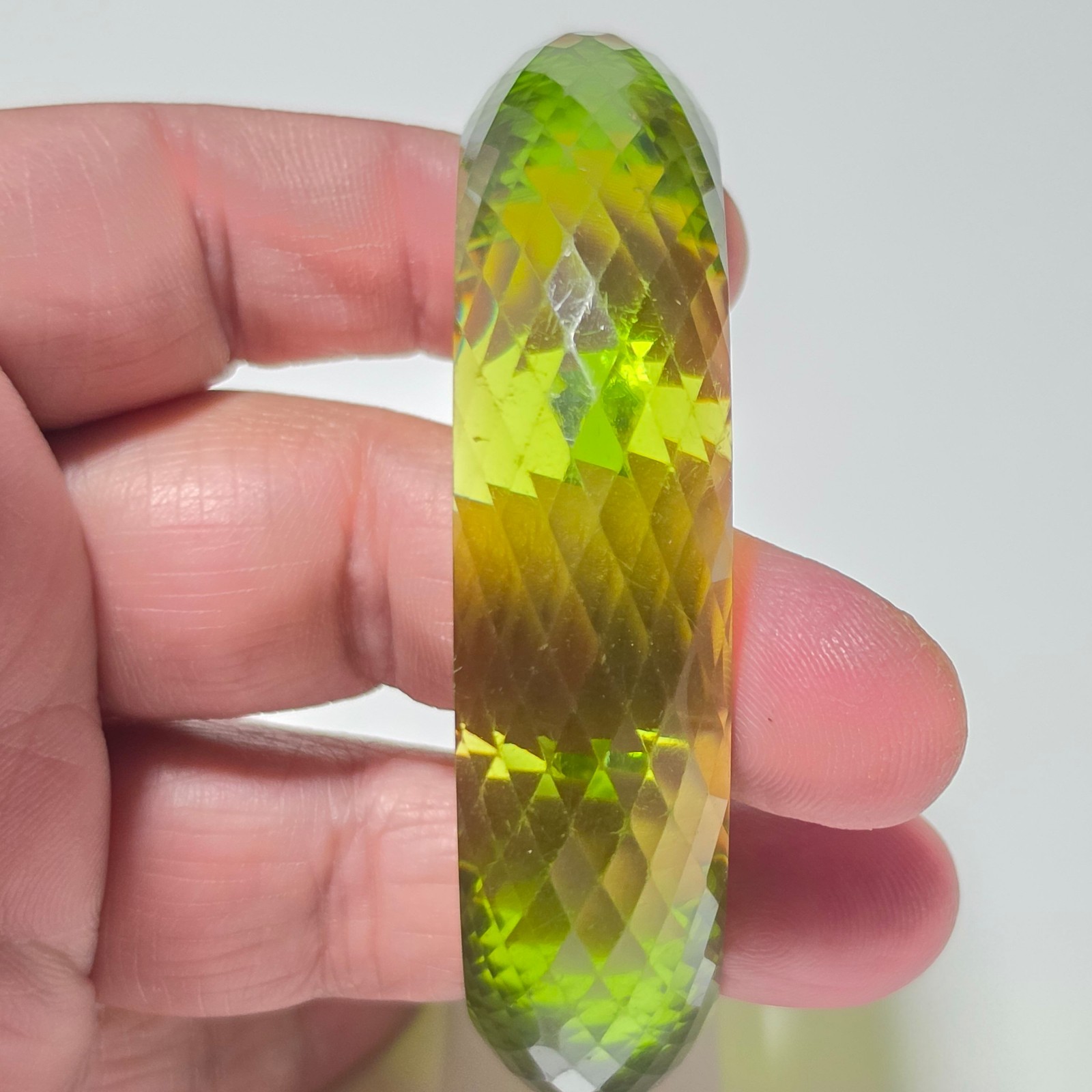 Stunning retro green bangle. image 4