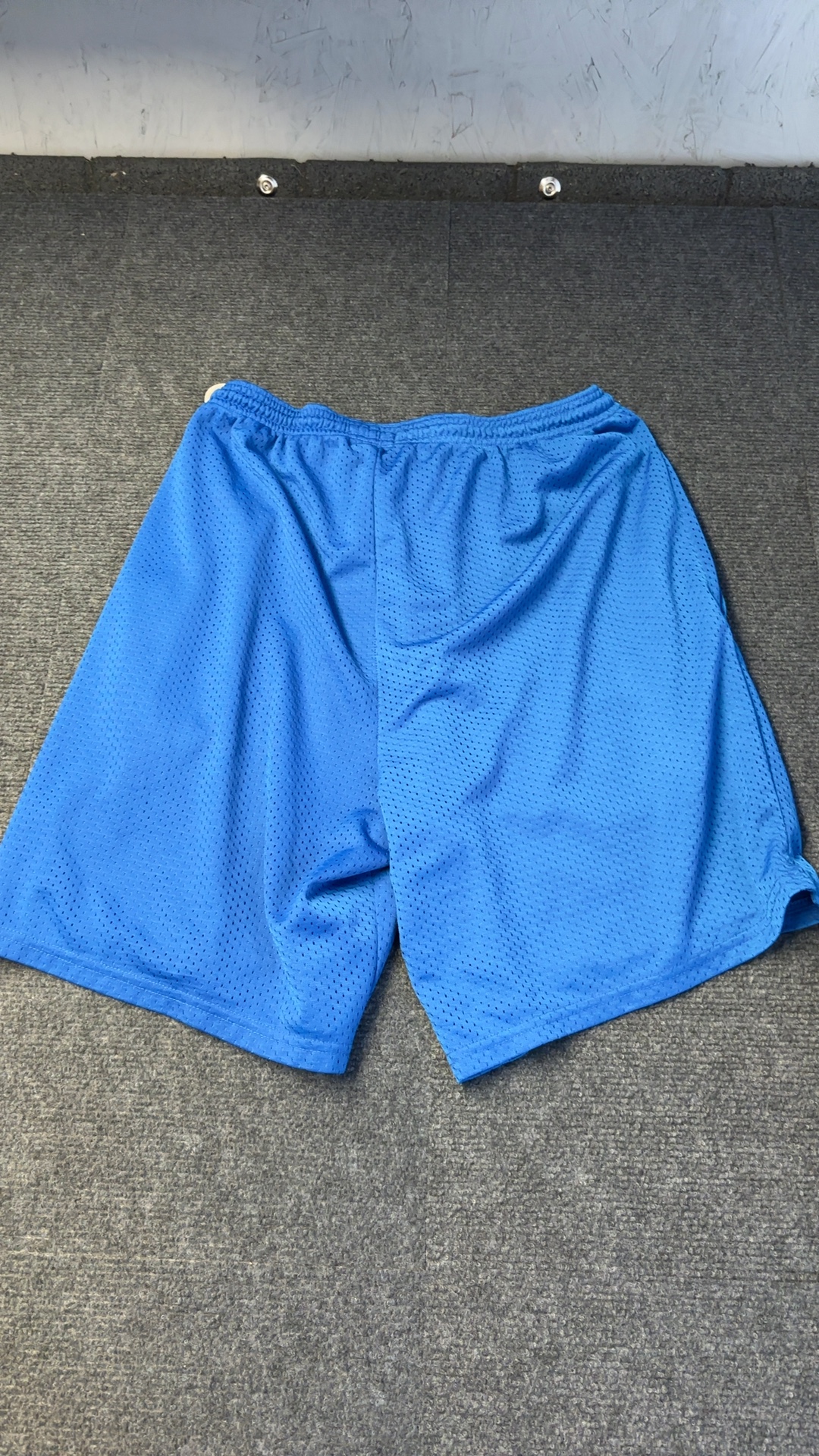 Champion Blue Mesh Sports Shorts Large Lightweight image 2