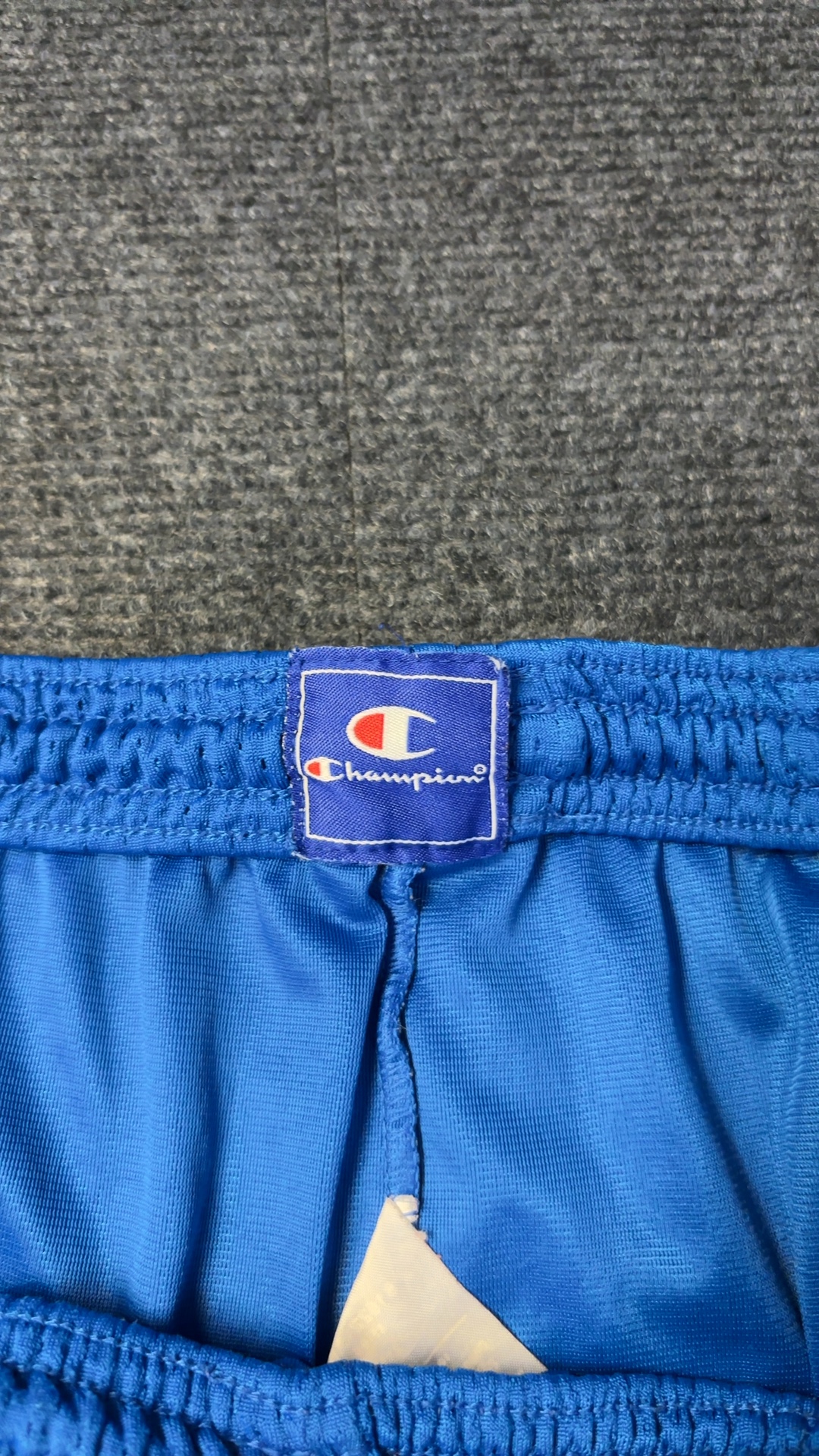 Champion Blue Mesh Sports Shorts Large Lightweight image 6