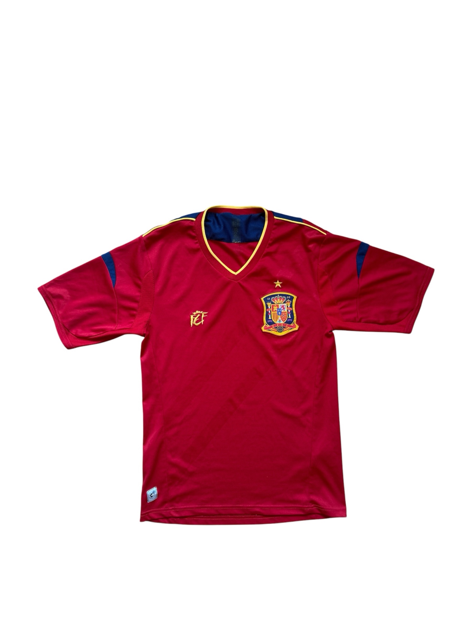 Spain Red Football Shirt Medium FEF Crest