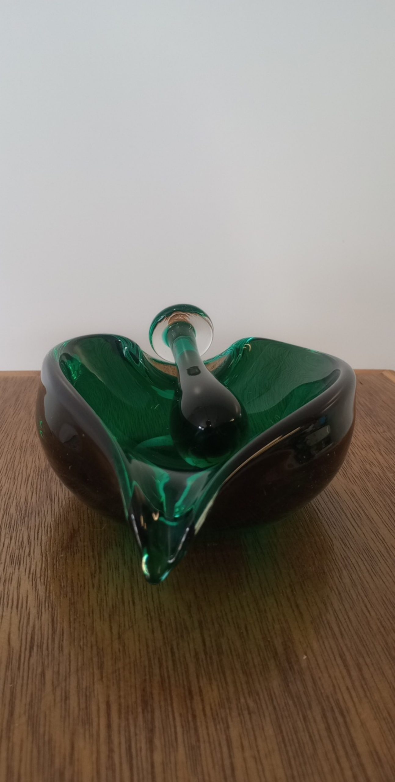 Vintage Green Glass Mortar and Pestle Set image 6