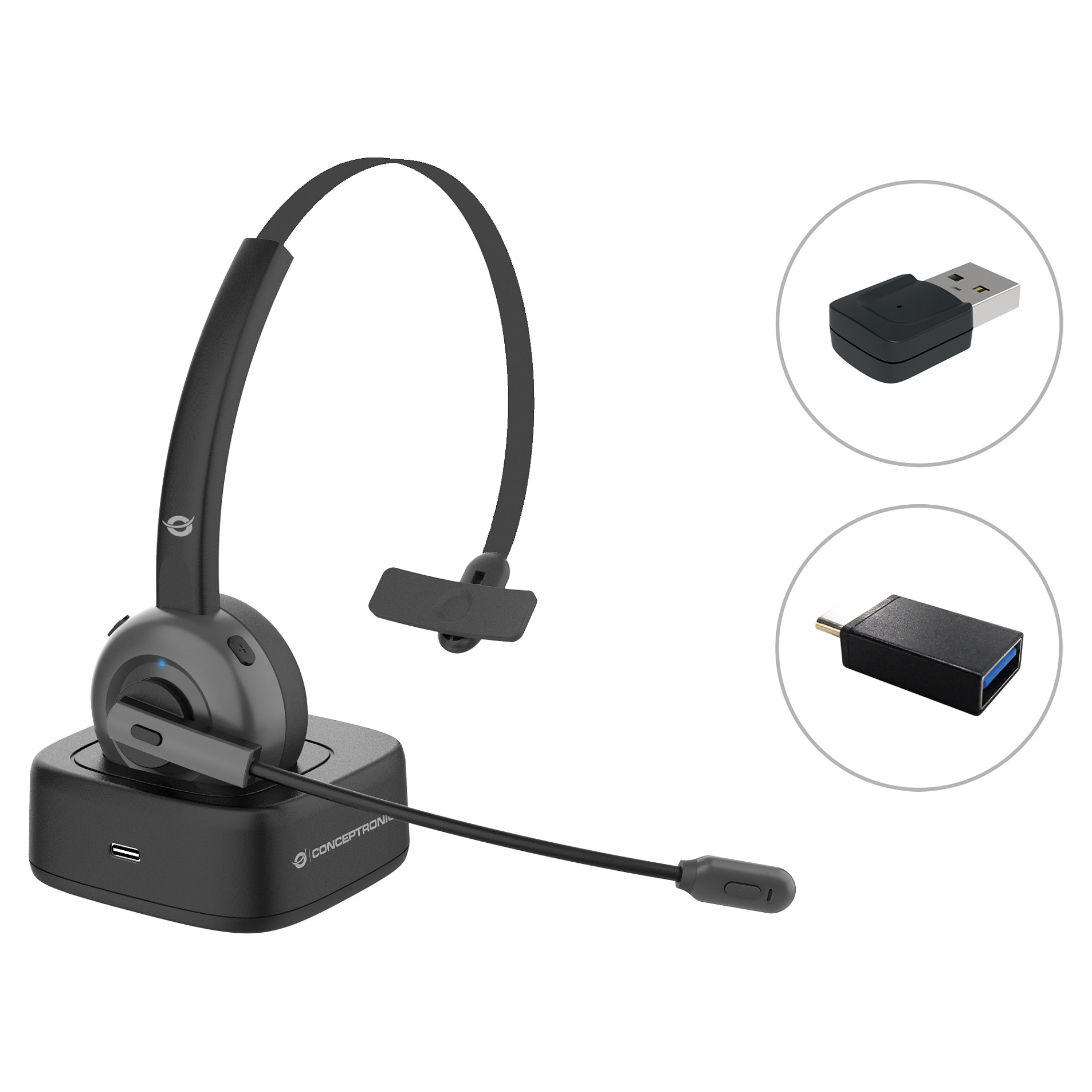 Conceptronic POLONA03BDA headphones/headset