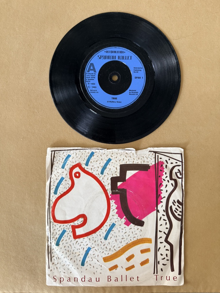 Spandau Ballet Vinyl Record Single True & Lifeline 7"