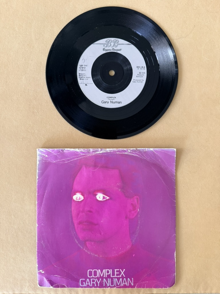Gary Numan Complex & Bombers Vinyl 7in Single record