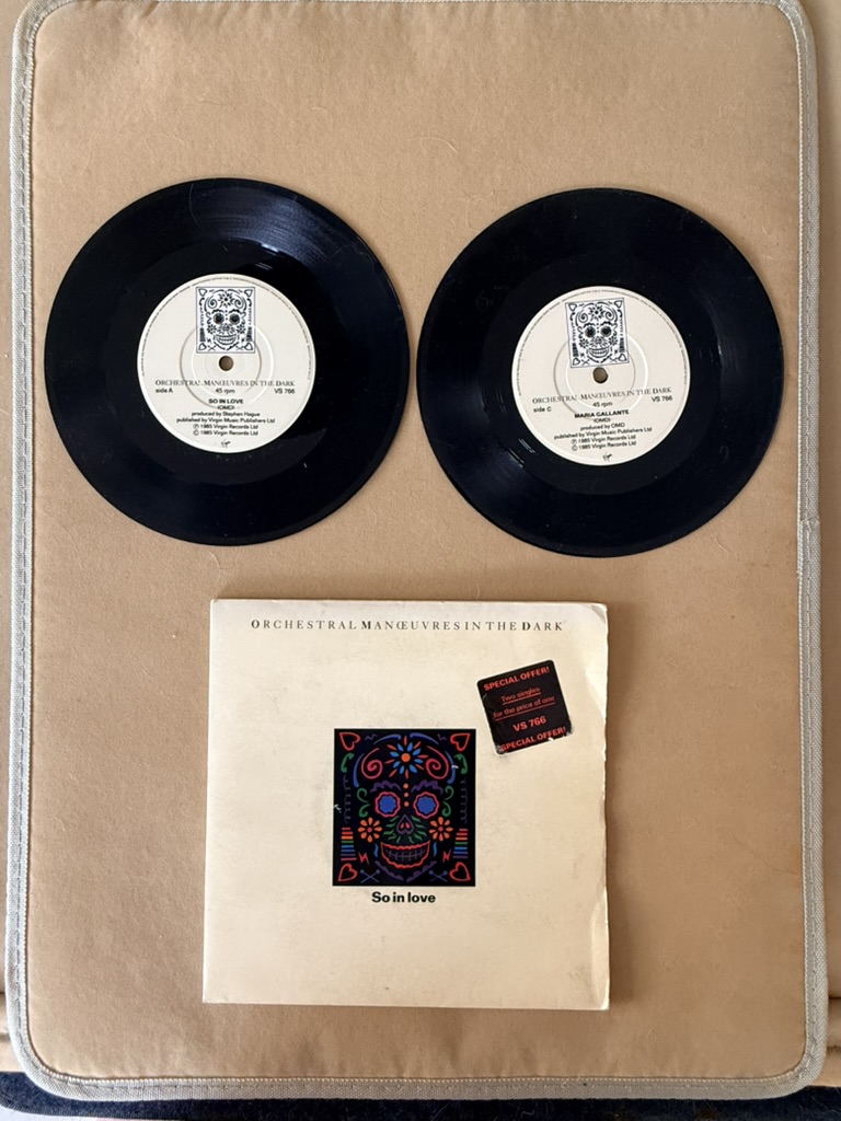 Orchestral Manoeuvres In The Dark So in Love Vinyl 7 inch Single record