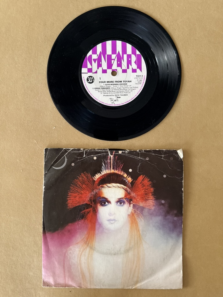 Toyah Four More From Toyah Vinyl Record Single 7"
