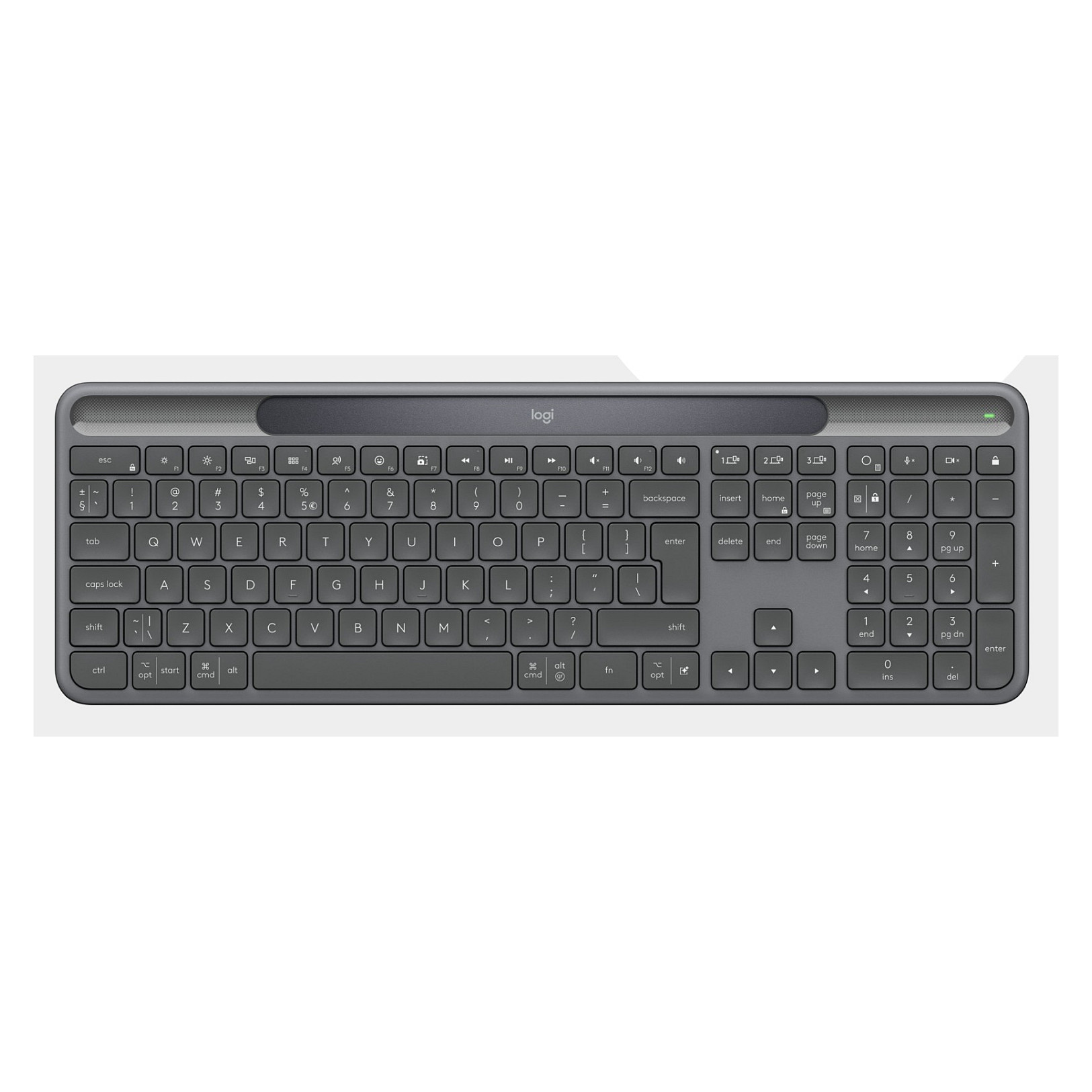 Logitech Signature Slim Solar + K980 for Business keyboard