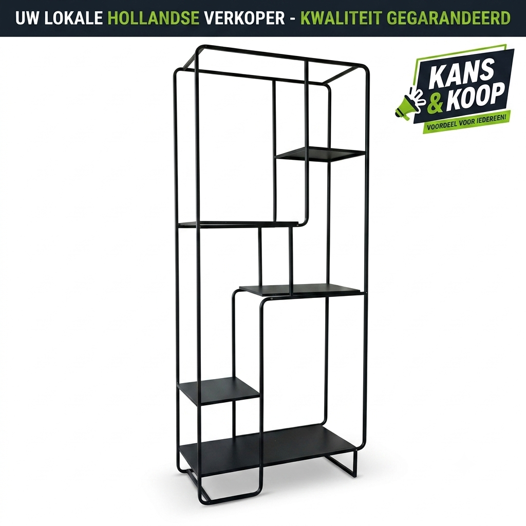 Moderne Industriele Kast Stellingkast Stijlvol en Functioneel