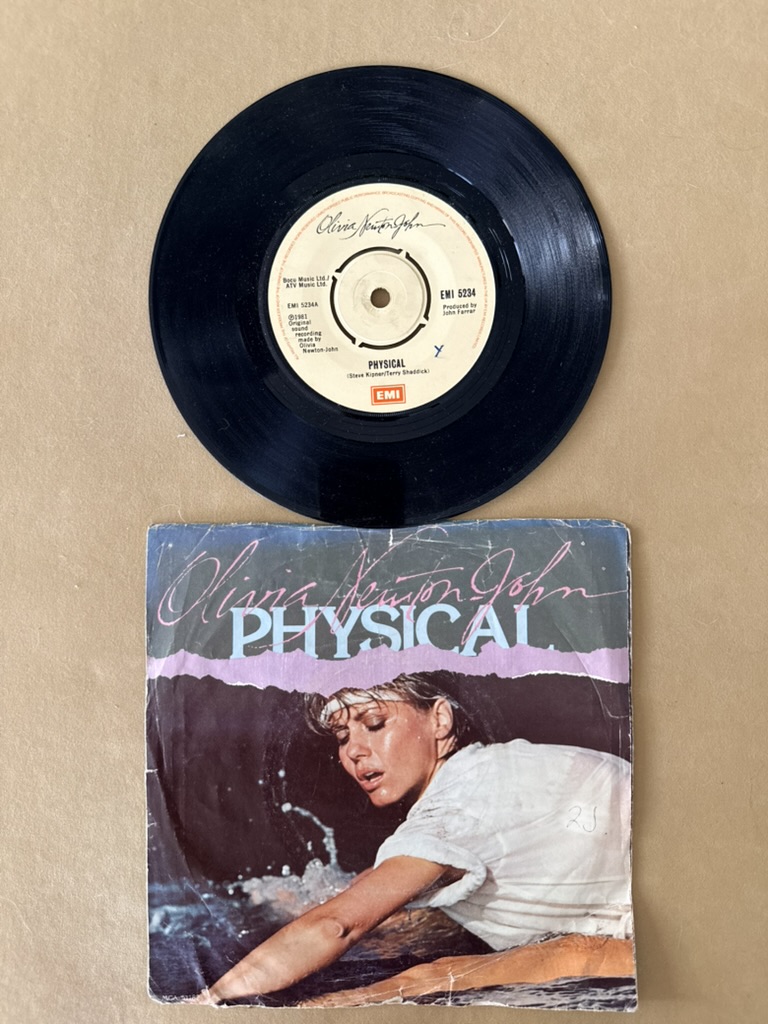 Olivia Newton-John Physical 7 inch Vinyl Single Record