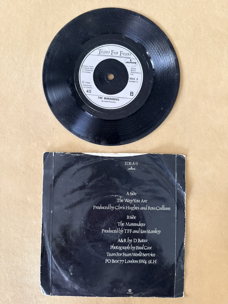 Tears For Fears The Way You Are 7in Vinyl Single Record image 2