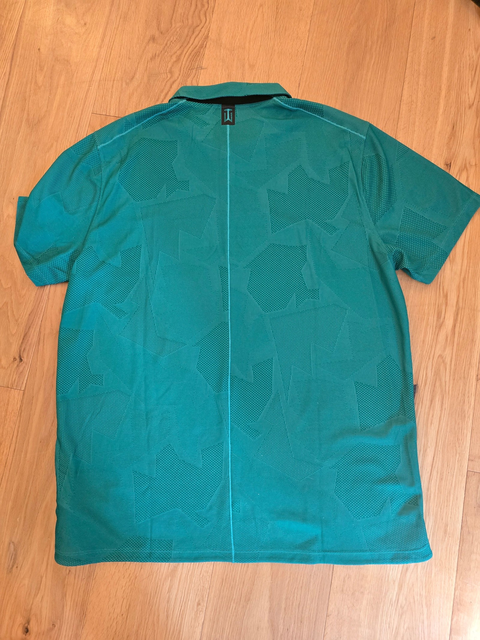 Nike Green Dri-Fit Tiger Woods Polo Shirt XL Standard Fit image 5
