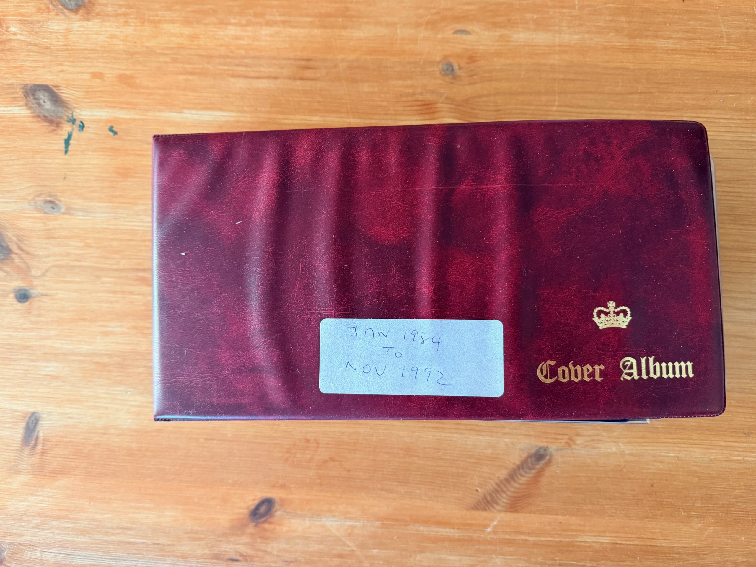 1984-1992 First Day Cover Stamp Collection Royal Mail Binder FDC 80 1984, 1985, 1986, 1987, 1988, 1989, 1990, 1991, 1992