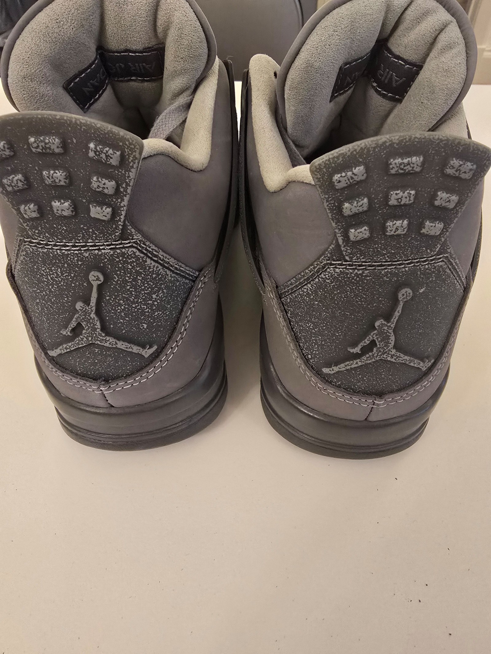 Authentic Air Jordan 4 Wet Cement Sneakers UK 8 image 4