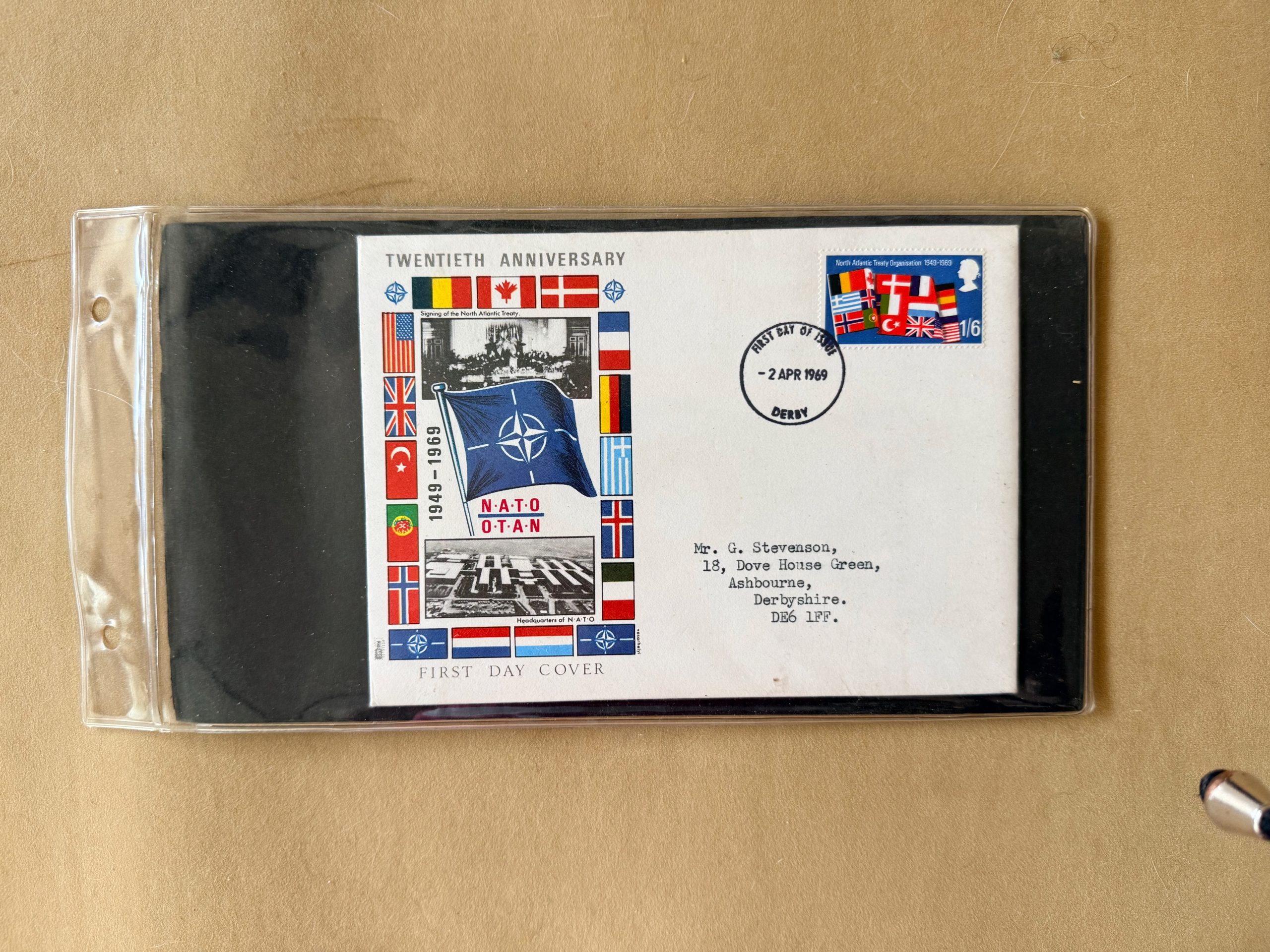 1969 First Day Covers - NATO & European Postal Telecomm Conference FDC Set image 2