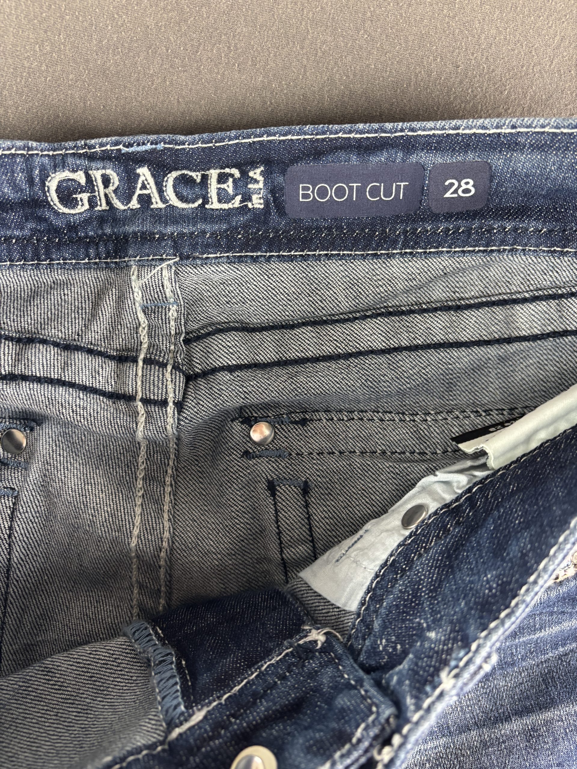 Grace in LA Boot Cut | Dunkelblau | 28 image 8