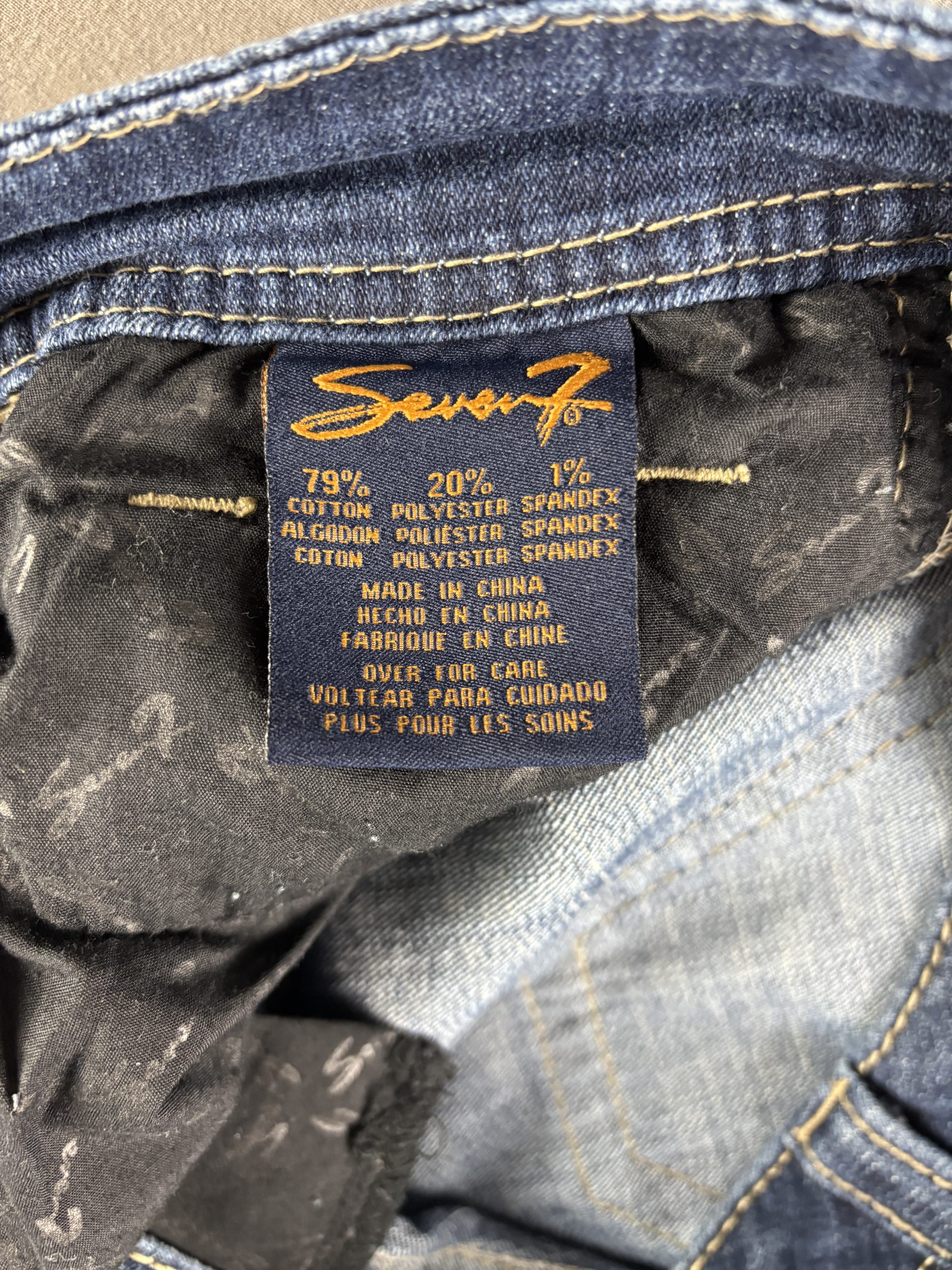 Seven7 Bootcut Jeans | Dunkelblau | Größe 6 image 7