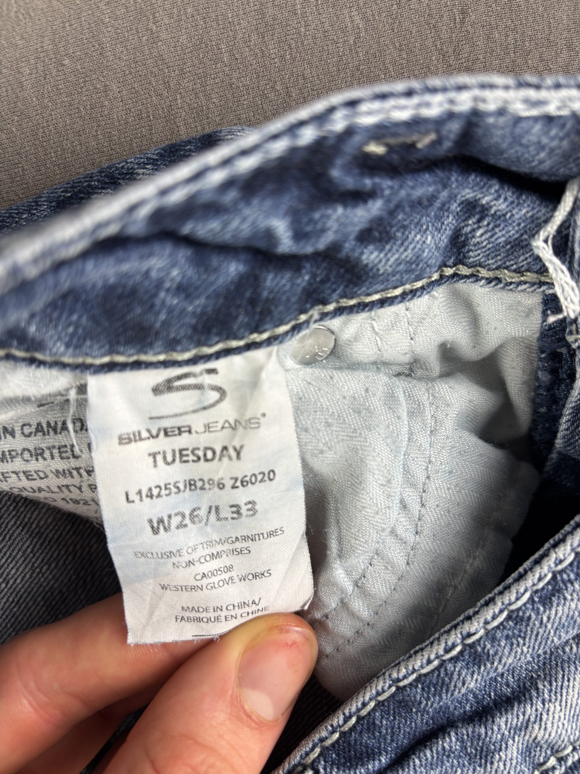 Silver Jeans Tuesday | Blau | W26/L33 image 5