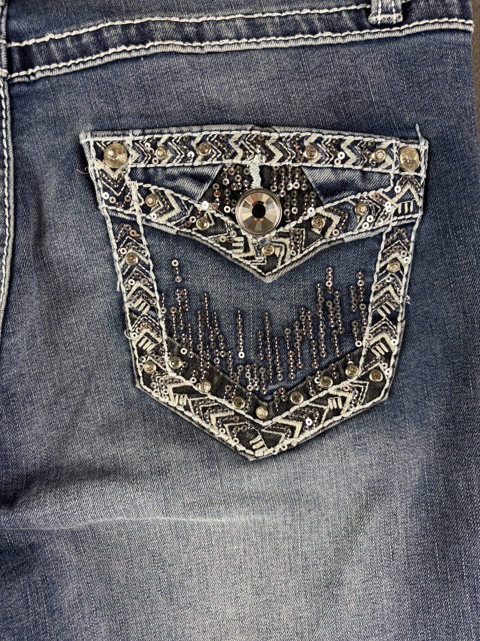 Rebel & Soul Bootcut Jeans | Mittelblau | 12 image 4