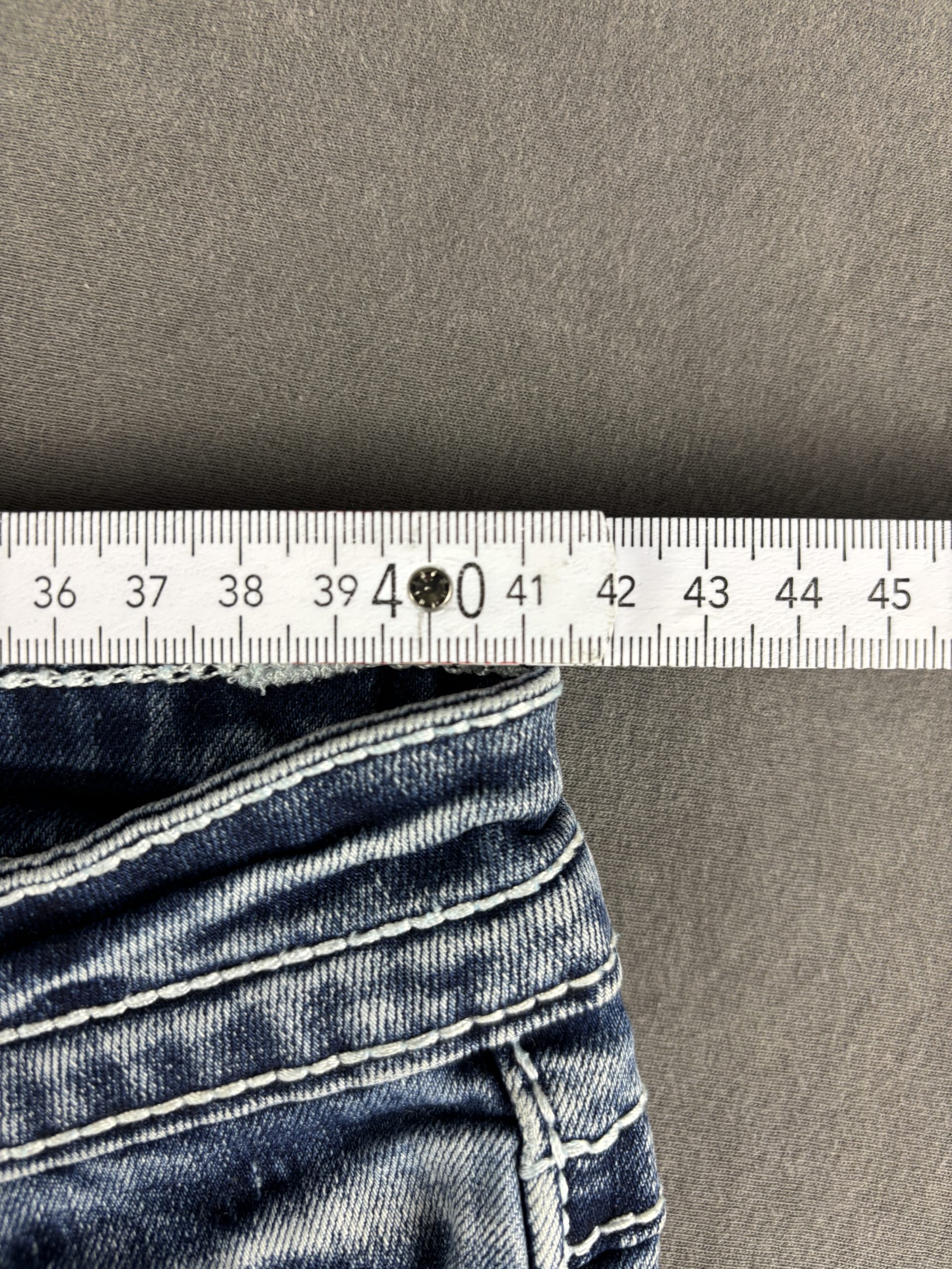 Rebel & Soul Bootcut Jeans | Mittelblau | 12 image 8