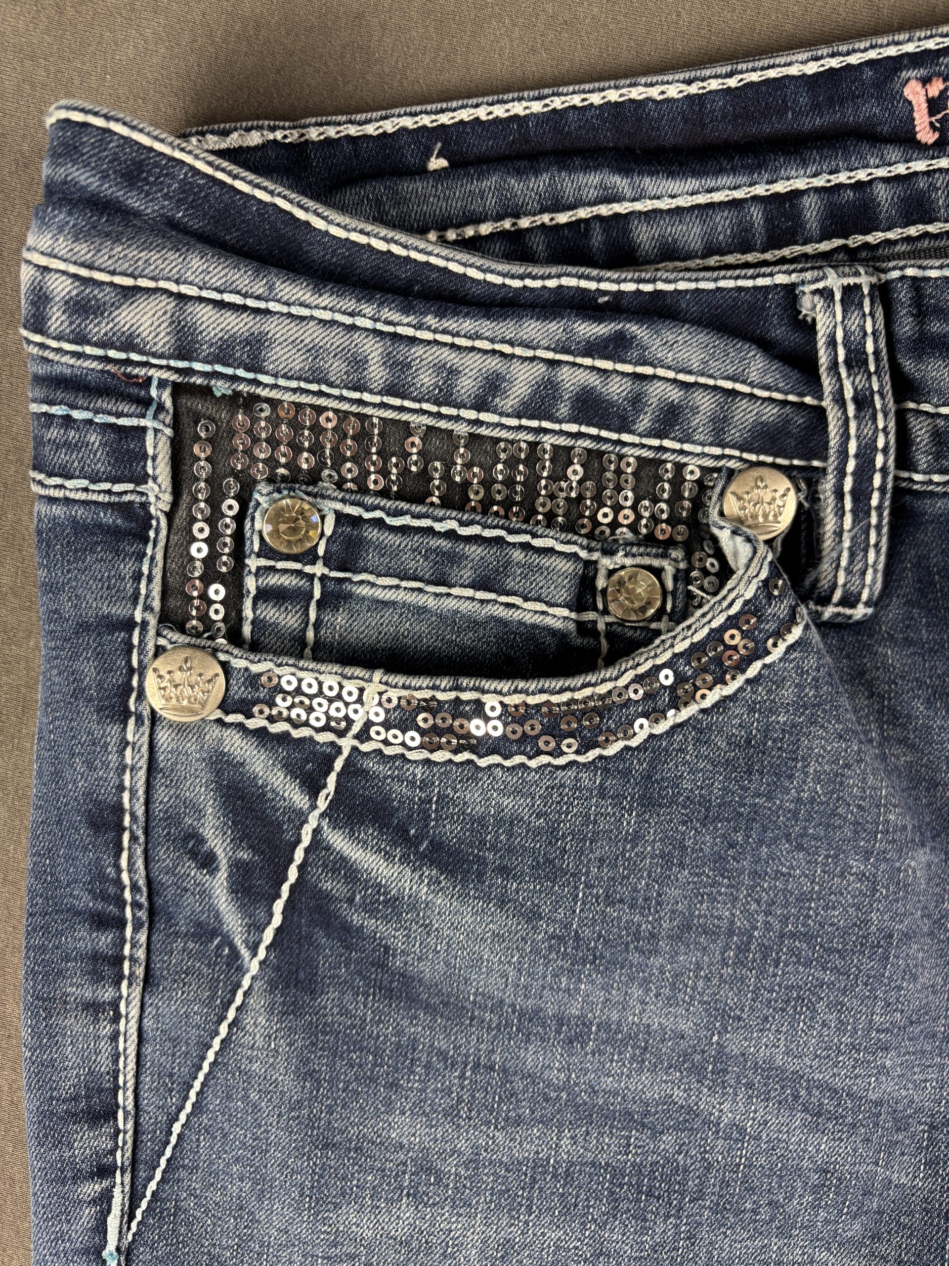 Rebel & Soul Bootcut Jeans | Mittelblau | 12 image 5