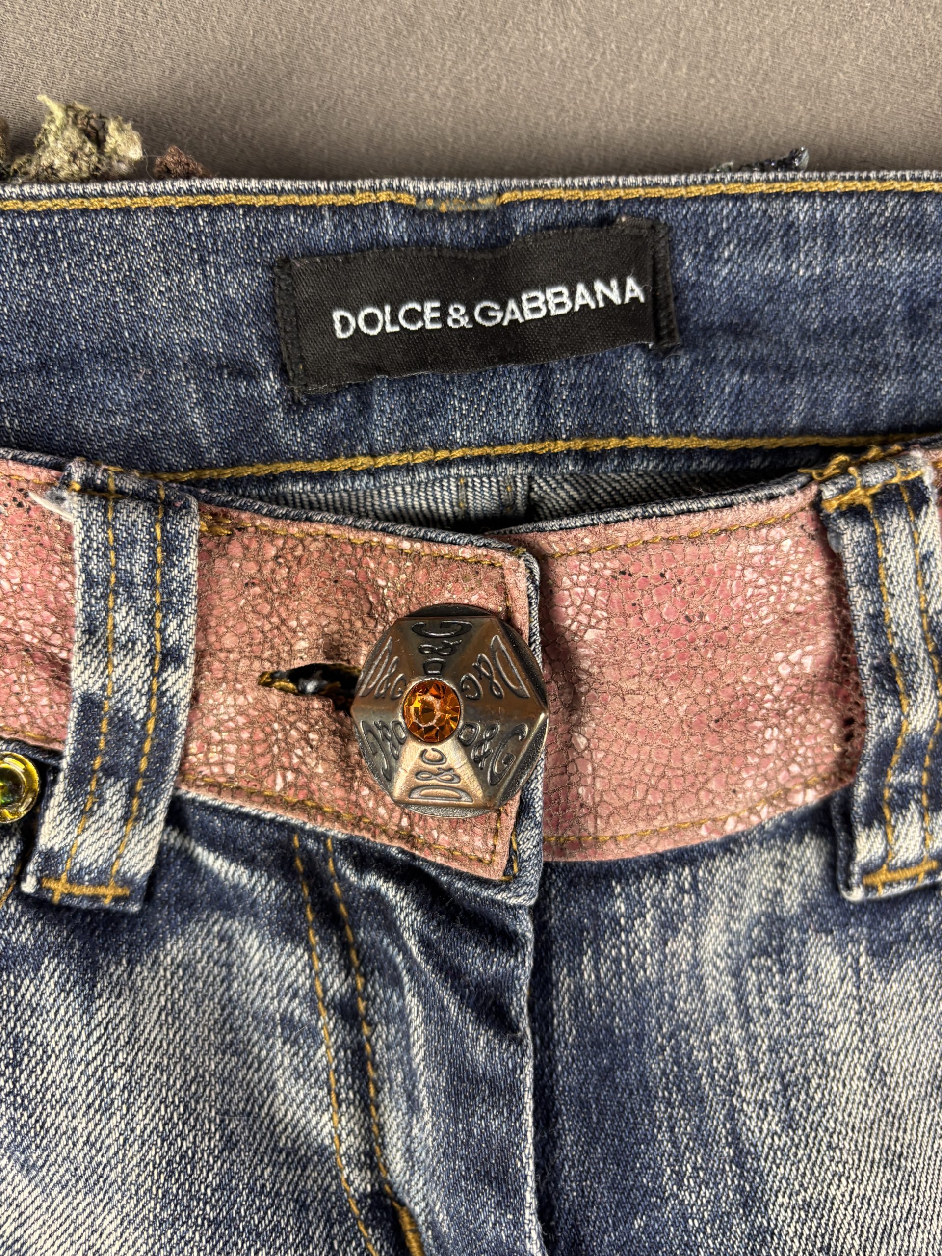 Dolce & Gabbana Bootcut Jeans | Blau gewaschen | 38 (IT) / W28 image 5