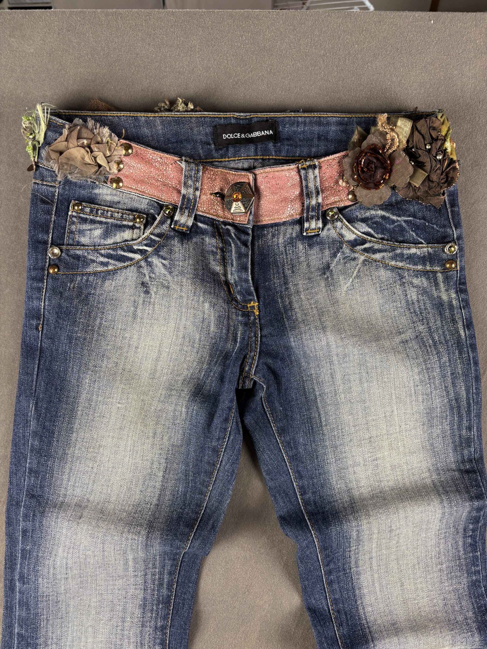 Dolce & Gabbana Bootcut Jeans | Blau gewaschen | 38 (IT) / W28 image 4
