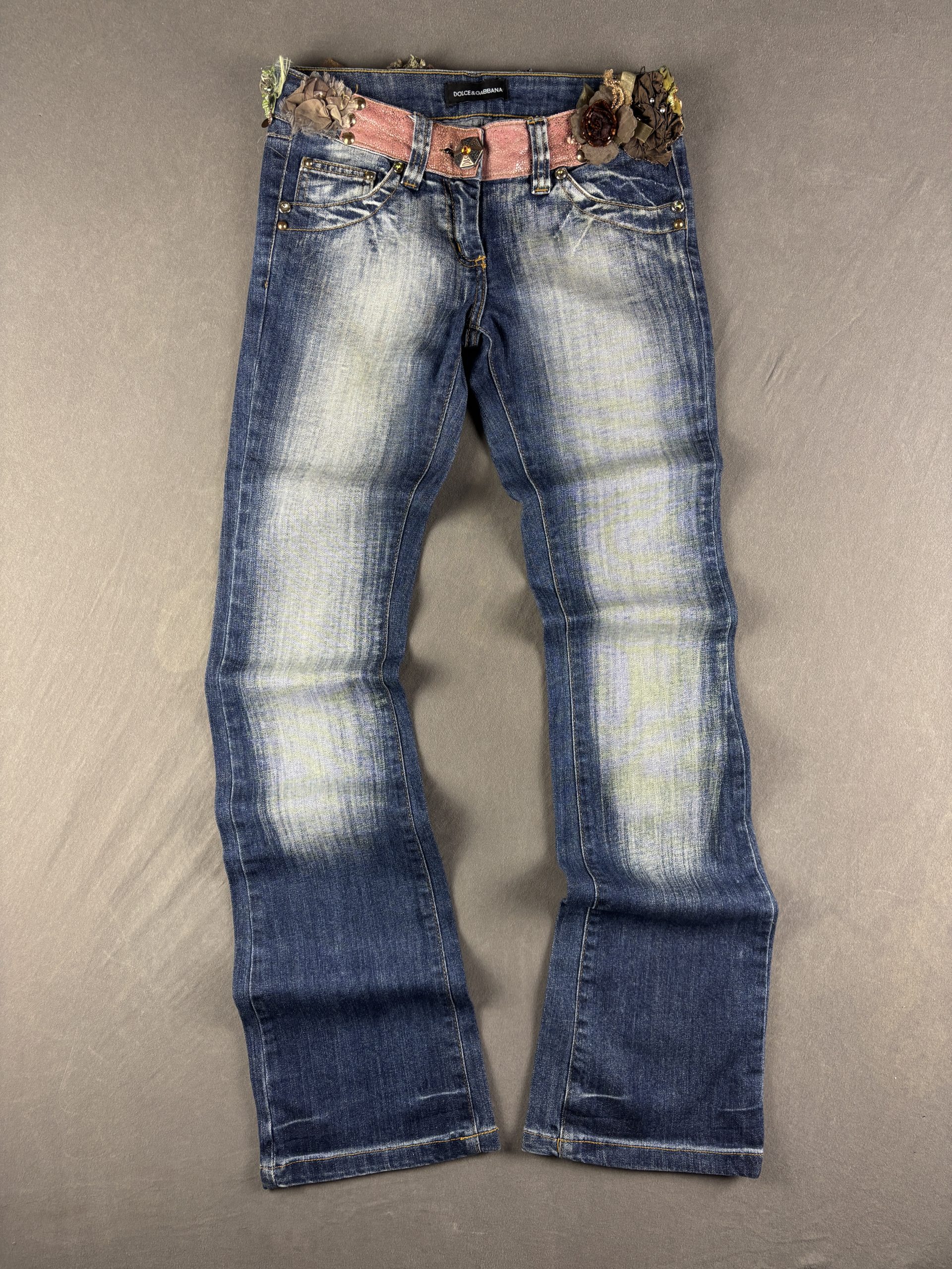 Dolce & Gabbana Bootcut Jeans | Blau gewaschen | 38 (IT) / W28
