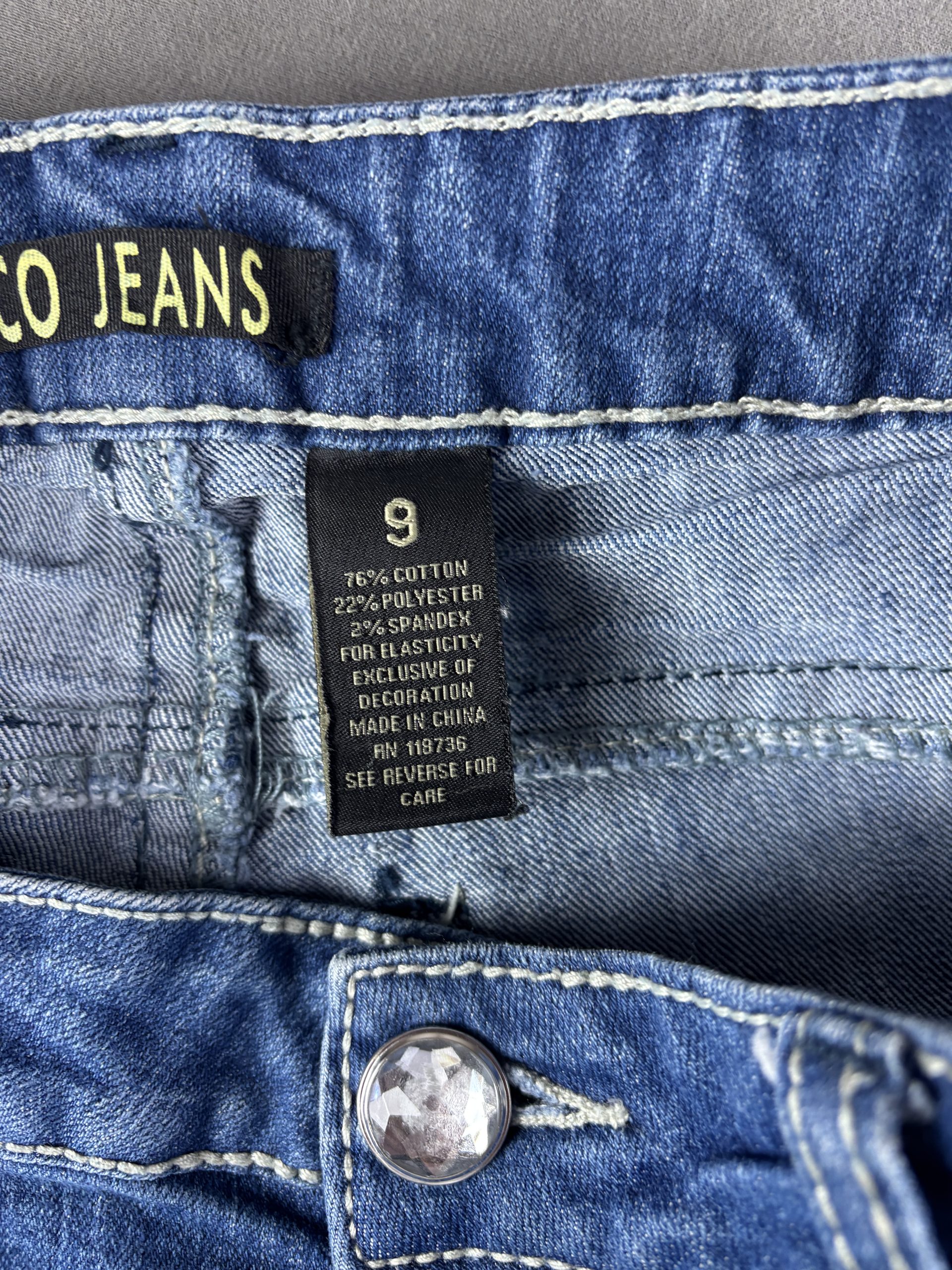 ZCO Jeans Bootcut | Mittelblau | Größe 9 image 6
