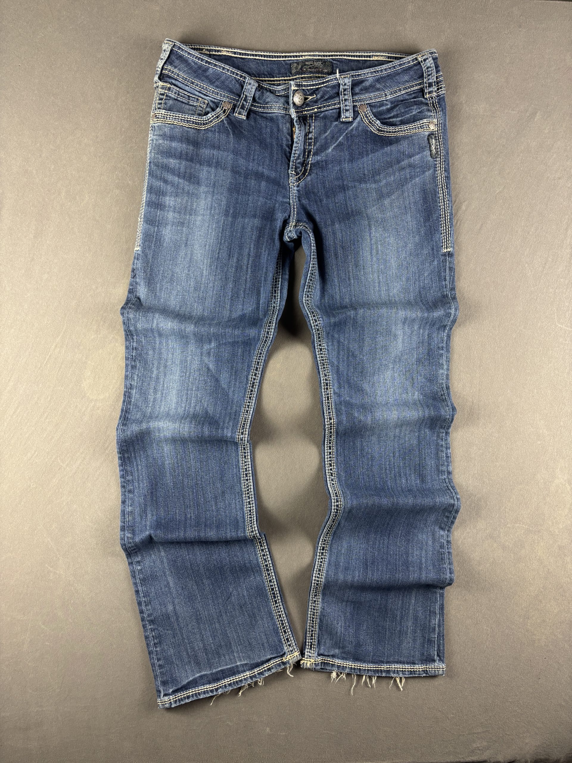 Silver Jeans Suki 17" Surplus | Blau | W33 image 2
