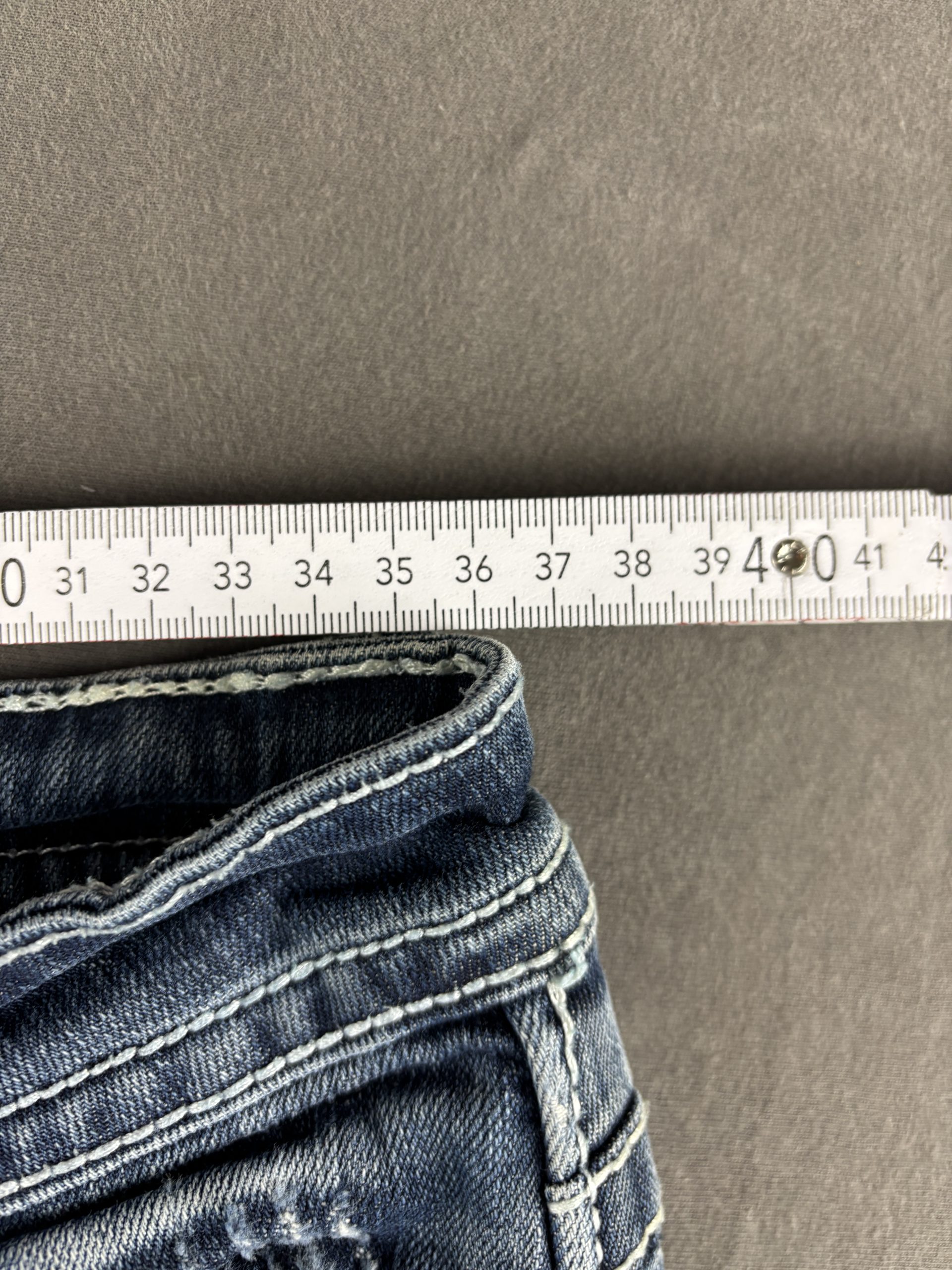Premiere by rue21 Bootcut Jeans | Mid Blue | 3/4R image 7
