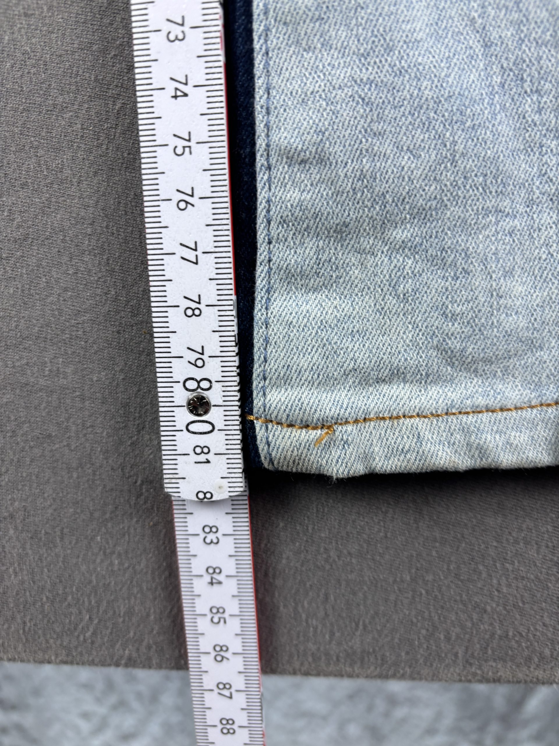 Altar'd State Patchwork Flare Jeans | Dark Indigo / Light Blue | 29 image 7