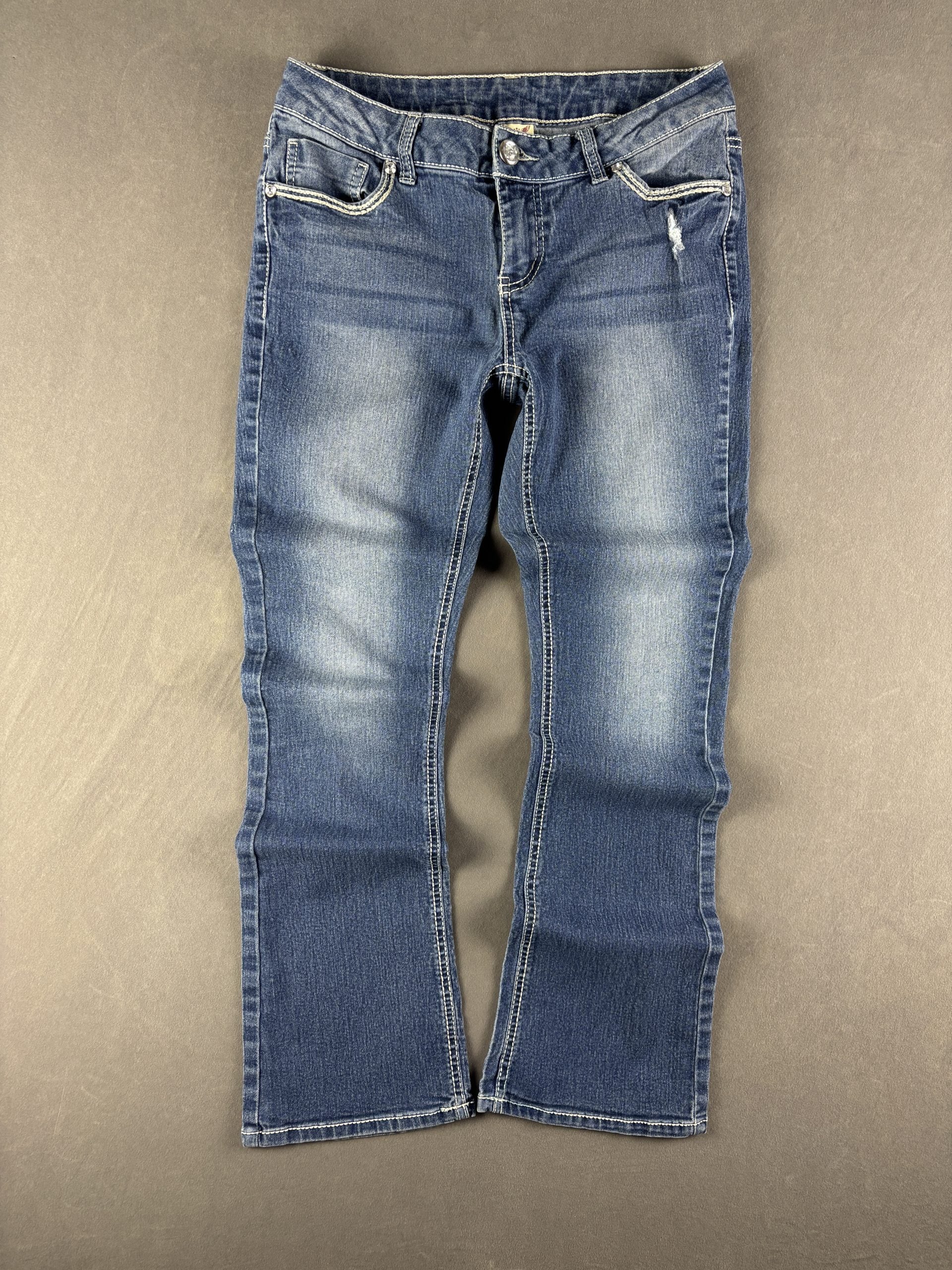 Faded Glory Bootcut Jeans | Mittelblau | 10S image 2