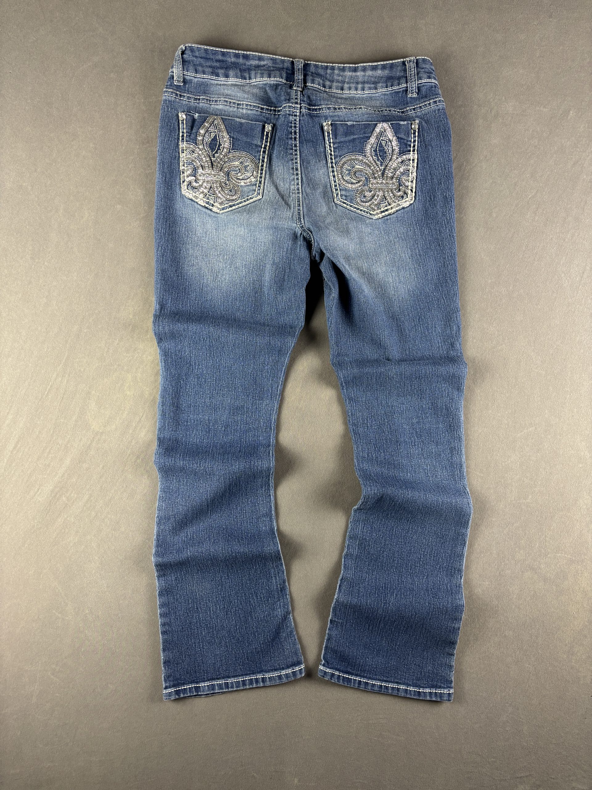 Faded Glory Bootcut Jeans | Mittelblau | 10S