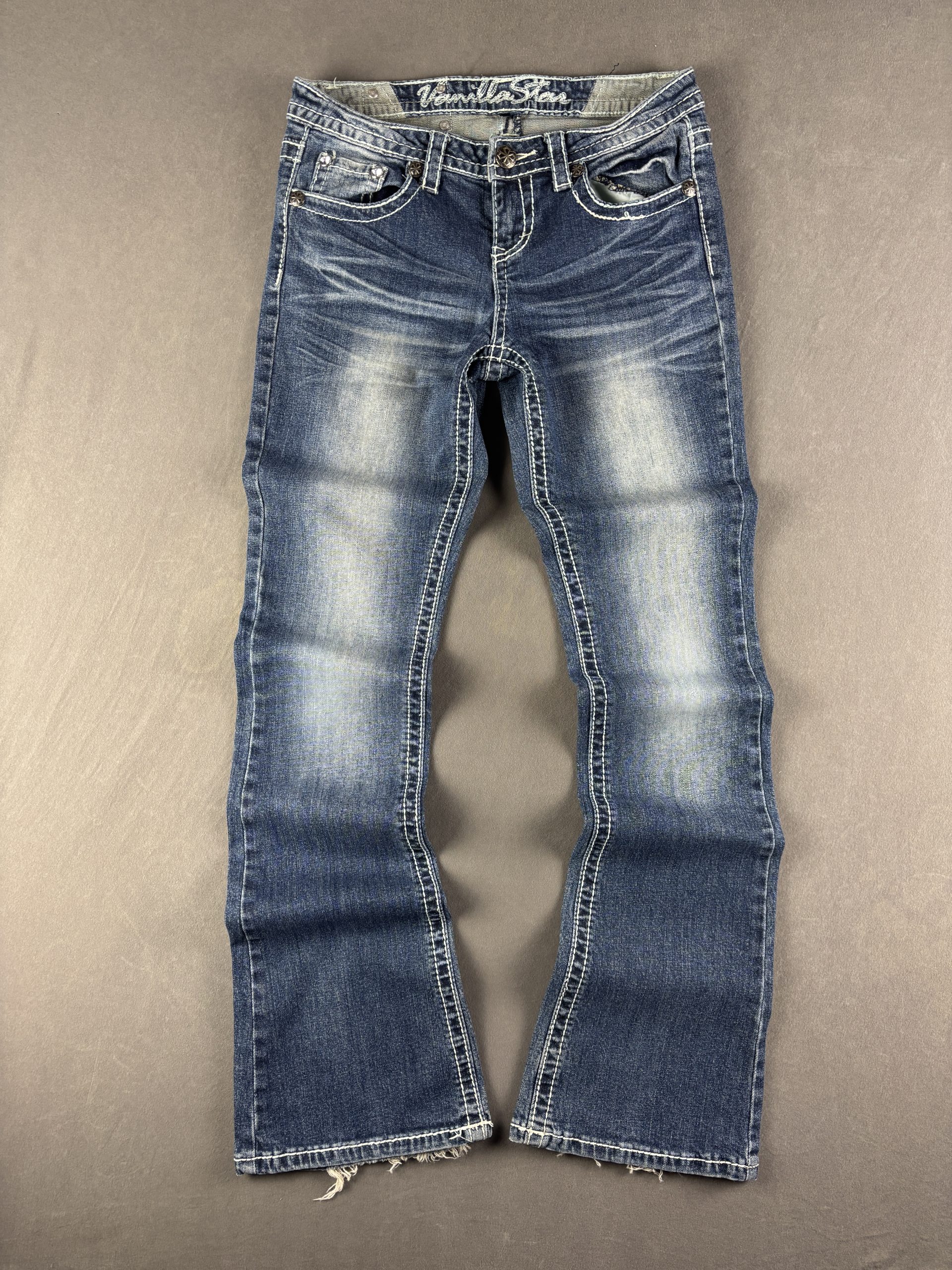Vanilla Star Bootcut Jeans | Medium Blue Denim | S/36 image 2